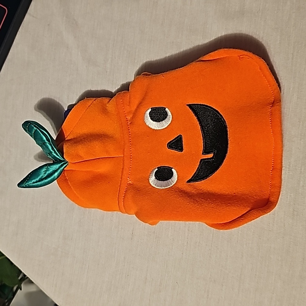 Halloween Pumpkin themed Small animal costume